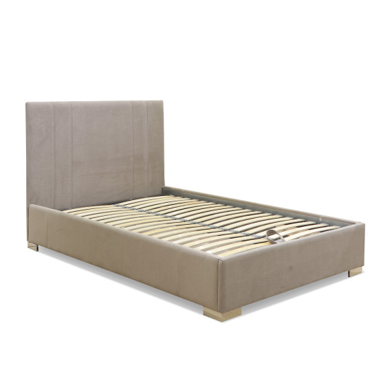 bed HOBEL A2/1 120X200 CAPPUCHINO VIVALDI 5 (5)