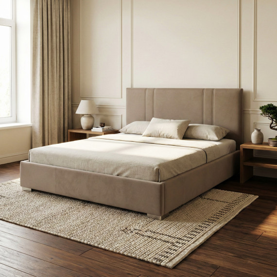 საწოლი HOBEL A2/1 180X200 CAPPUCCINO VIVALDI 5 (5)