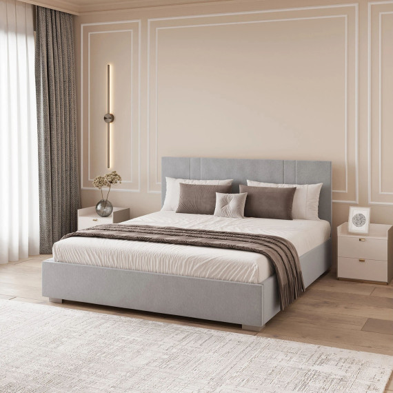 საწოლი HOBEL A2/1 180X200 GREY LEONARDO 14 (5)