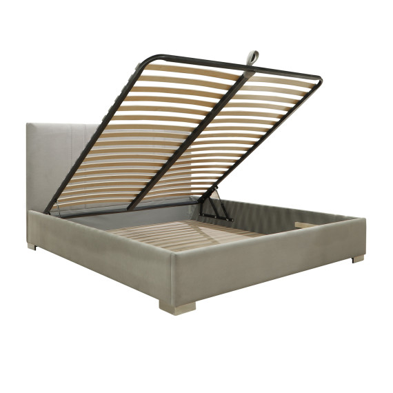 საწოლი HOBEL A2/1 180X200 GREY LEONARDO 14 (5)