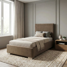 საწოლი HOBEL A2/1 90X200 CAPPUCHINO VIVALDI 5 (5)