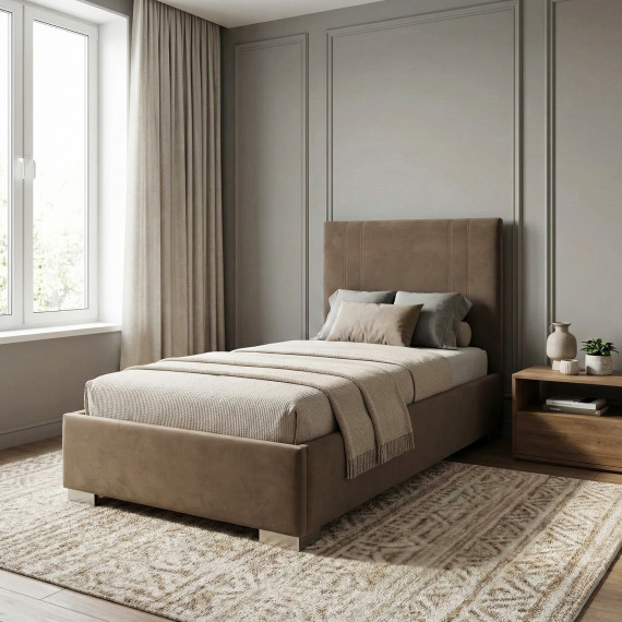 საწოლი HOBEL A2/1 90X200 CAPPUCHINO VIVALDI 5 (5)