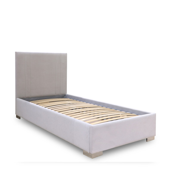 кровать HOBEL A2/1 90X200 F LIGHT GREY LEONARDO 13 (5)