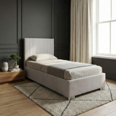 кровать HOBEL A2/1 90X200 F LIGHT GREY LEONARDO 13 (5)