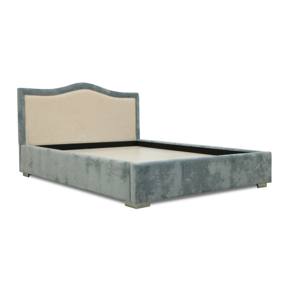 საწოლი HOBEL A3 160X200 LIGHT BLUE MONACO 12/WHITE MONACO 1 (5)