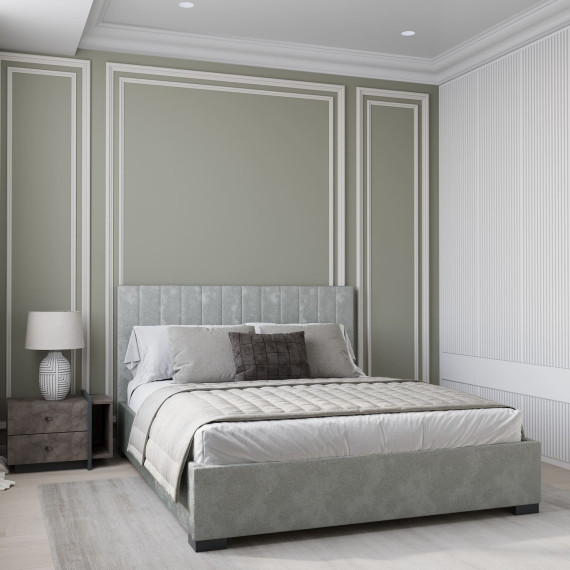 საწოლი HOBEL A7 160X200 150G/GREY/LIGHT CAPPUCCINO MONACO 4 (5)