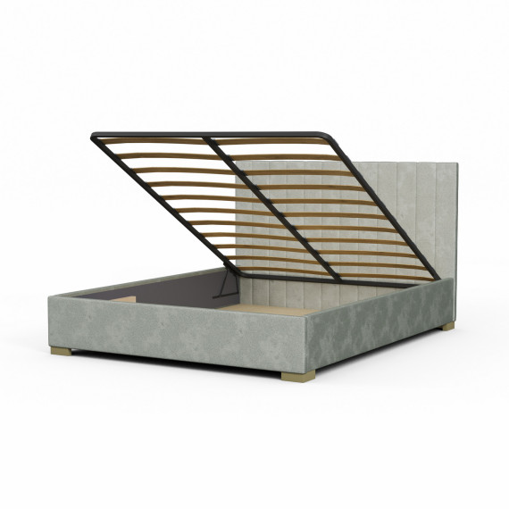 საწოლი HOBEL A7 160X200 150G/GREY/LIGHT CAPPUCCINO MONACO 4 (5)