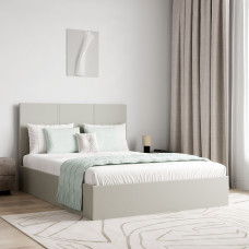 საწოლი HOBEL B1 140X200 LIGHT CAPPUCCINO VIVALDI 4 (5)