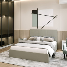 საწოლი HOBEL B1 160X200 LIGHT CAPPUCCINO VIVALDI 4 (5)