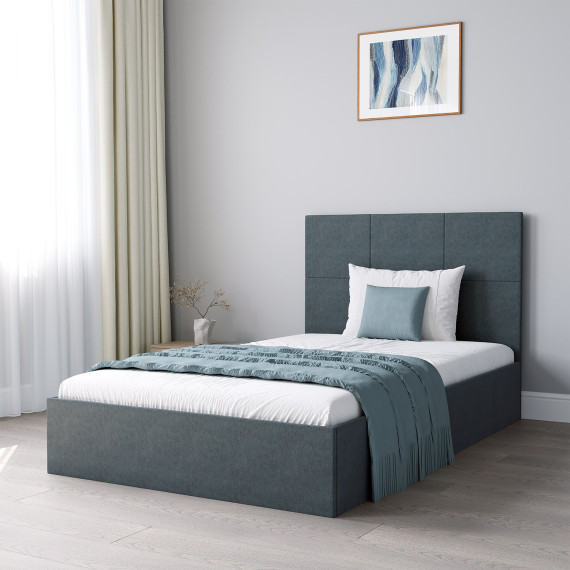 кровать HOBEL B2 120X200 DARK GREY VIVALDI 8 (5)