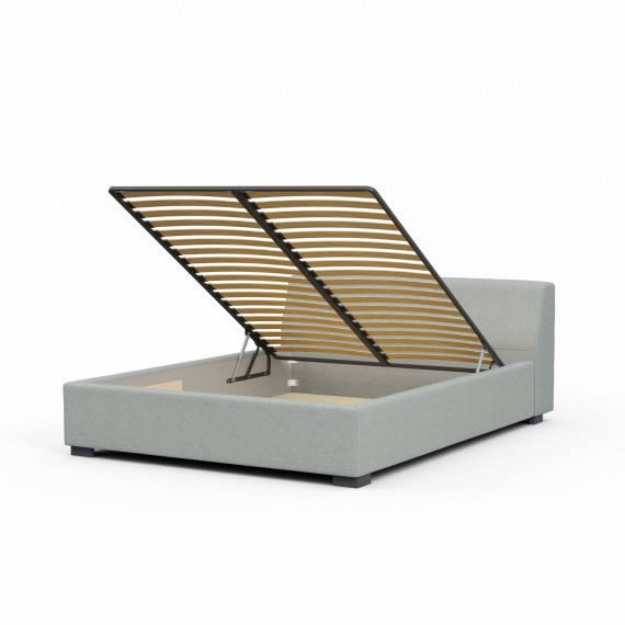 საწოლი HOBEL COZY 160X200 LIGHT GREY BEATTO 1067 (5)