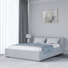 bed HOBEL COZY 160X200 LIGHT GREY BEATTO 1067 (5)