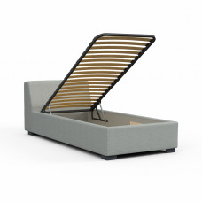 кровать HOBEL COZY 90X200 LIGHT GREY BEATTO 1067 (5)