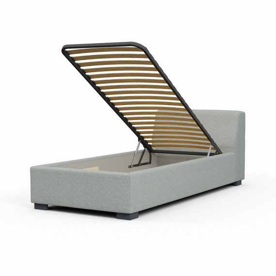 საწოლი HOBEL COZY 90X200 LIGHT GREY BEATTO 1067 (5)