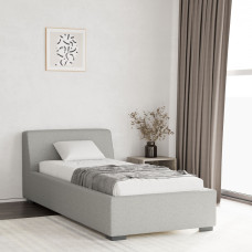 кровать HOBEL COZY 90X200 LIGHT GREY BEATTO 1067 (5)