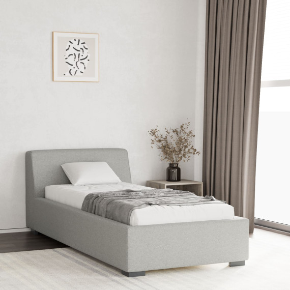 საწოლი HOBEL COZY 90X200 LIGHT GREY BEATTO 1067 (5)