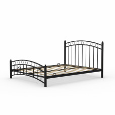 საწოლი HOBEL LANA-02 160X200 LM METAL BLACK/BLACK (3)