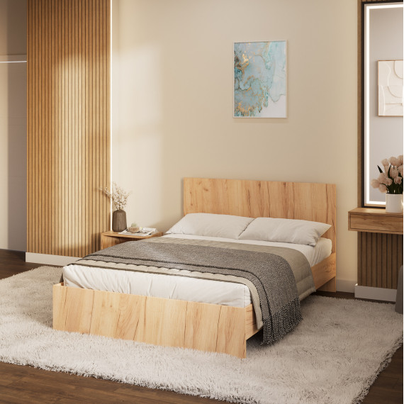 საწოლი HOBEL SB 140X200 K003 G (G)