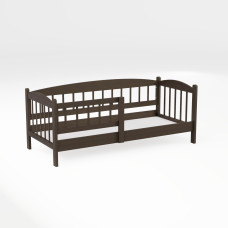 საბავშვთა საწოლი HOBEL TEDDY 80X190 DARK CHOCOLATE (4)