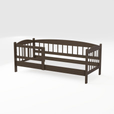 საბავშვთა საწოლი HOBEL TEDDY 80X190 DARK CHOCOLATE (4)