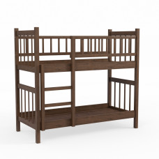 საბავშვთა საწოლი HOBEL TWO-STOREY EX-B53 SHELF 90X190 BROWN PIGMENT/K090 (8)