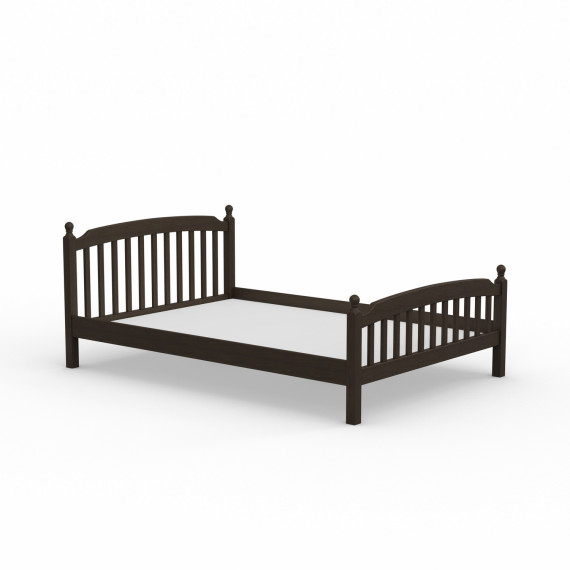 საწოლი HOBEL V-LANA-03 WOOD 140X200 DARK CHOCOLATE (4)