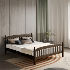 bed HOBEL V-LANA-03 WOOD 160X200 BROWN PIGMENT (4)