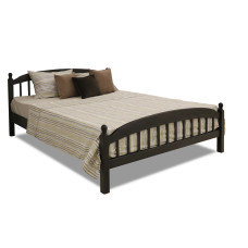 bed HOBEL V-LANA-03 WOOD 160X200 CHOCOLATE PIGMENT (4)