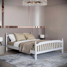 bed HOBEL V-LANA-03 WOOD 160X200 WHITE LM (4)