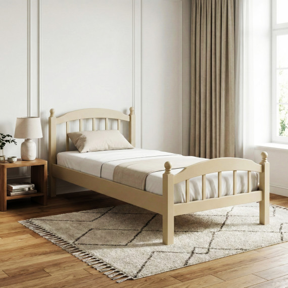 bed HOBEL V-LANA-03 WOOD 90X200 1019 GREY BEIGE (3)