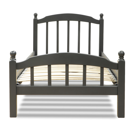 საწოლი HOBEL V-LANA-03 WOOD 90X200 7021 BLACK GREY (3)