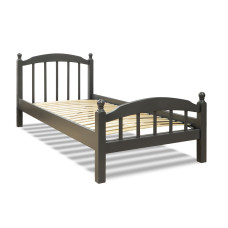 bed HOBEL V-LANA-03 WOOD 90X200 7021 BLACK GREY (3)