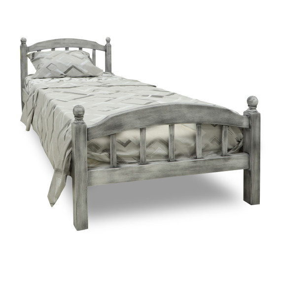 საწოლი HOBEL V-LANA-03 WOOD 90X200 ANTIK GREY (3)