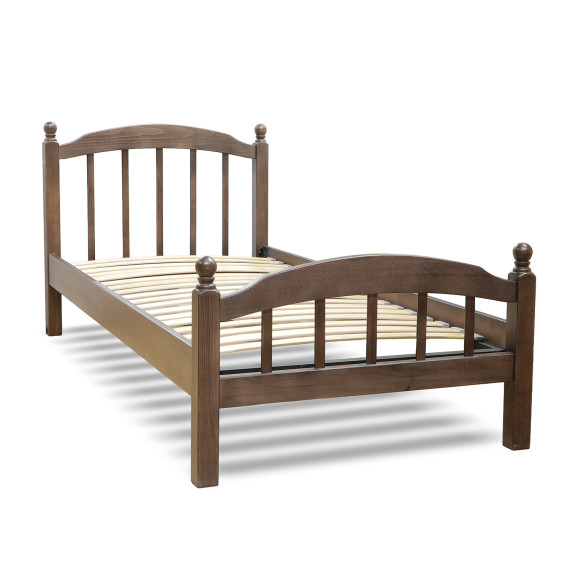 საწოლი HOBEL V-LANA-03 WOOD 90X200 BROWN PIGMENT LM (3)