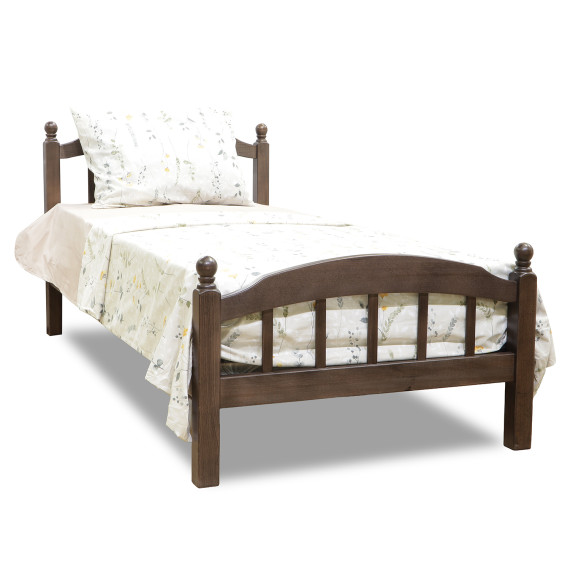 საწოლი HOBEL V-LANA-03 WOOD 90X200 BROWN PIGMENT LM (3)