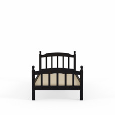 საწოლი HOBEL V-LANA-03 WOOD 90X200 CHOCOLATE PIGMENT (3)