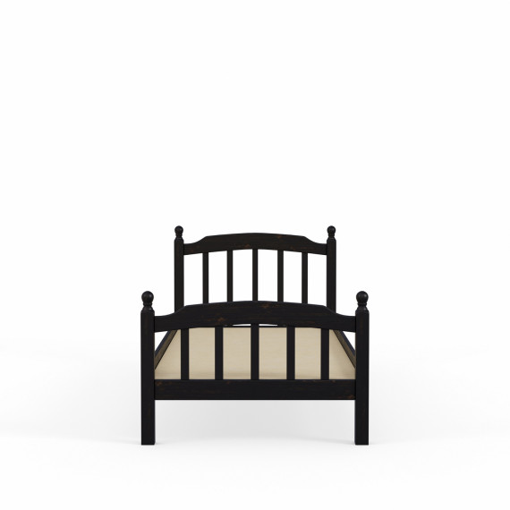 საწოლი HOBEL V-LANA-03 WOOD 90X200 CHOCOLATE PIGMENT (3)