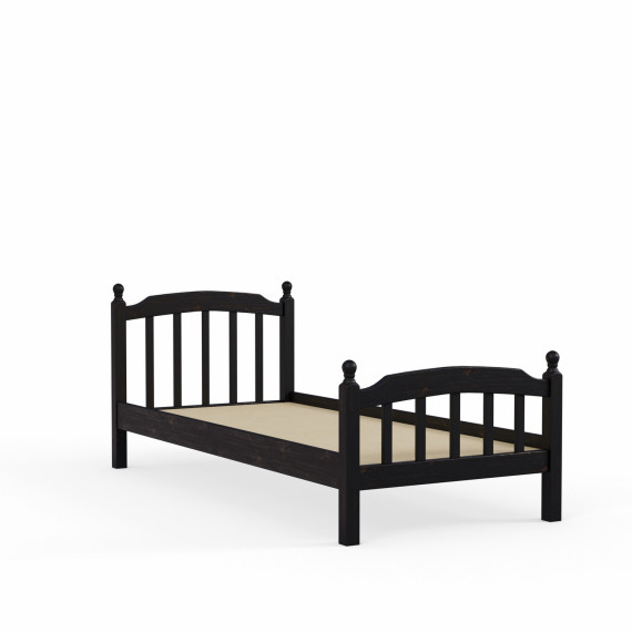 საწოლი HOBEL V-LANA-03 WOOD 90X200 CHOCOLATE PIGMENT (3)