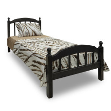 bed HOBEL V-LANA-03 WOOD 90X200 CHOCOLATE PIGMENT (3)