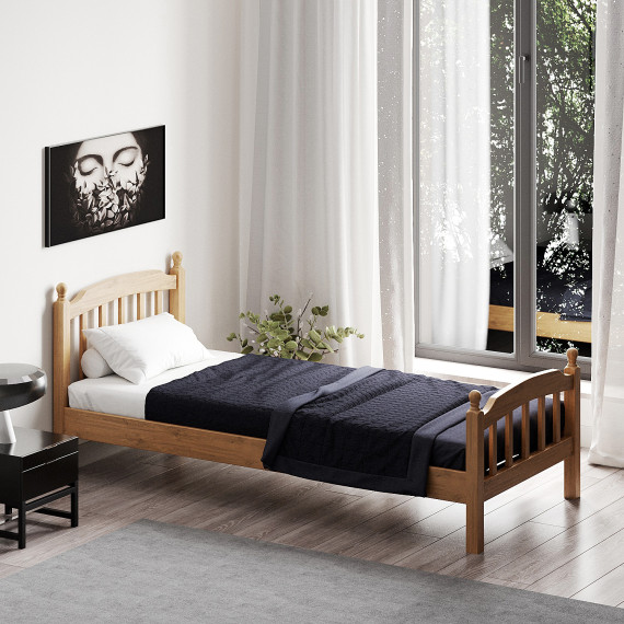bed HOBEL V-LANA-03 WOOD 90X200 NATURAL LM (3)