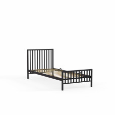 საწოლი HOBEL WMX-B-92 90x200 METAL BLACK/BLACK (3)