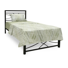 საწოლი HOBEL WMX-B-97 90x200 METAL BLACK/BLACK (3)