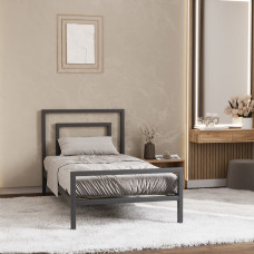 bed HOBEL WMX-B-99 90x200 METAL BLACK (3)