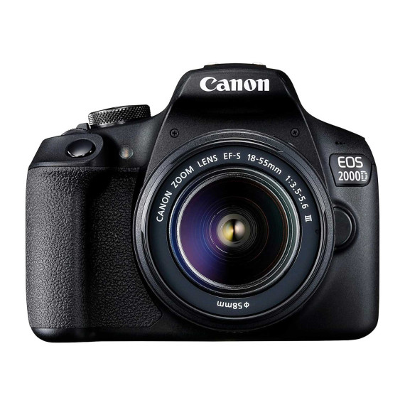 ციფრული ფოტოკამერა CANON EOS 2000D EF-S 18-55 IS II KIT (BK)