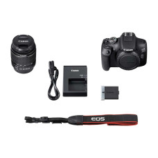 ციფრული ფოტოკამერა CANON EOS 2000D EF-S 18-55 IS II KIT (BK)