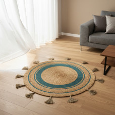 ხალიჩა KOOPMAN 90CM BRAIDED ROUND DIA