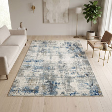 carpet EKO HALI LAGOS 09 CREAM BLUE 160X230