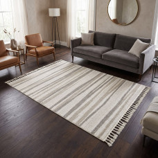 ხალიჩა EKO HALI MOTTO 02 WHITE BEIGE 160X230