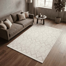 carpet EKO HALI MOTTO 03 WHITE BEIGE 130X190
