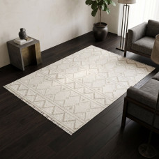 carpet EKO HALI MOTTO 03 WHITE BEIGE 160X230